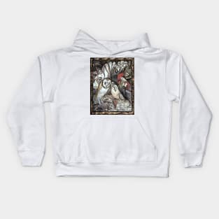 Aesop's Fables - Arthur Rackham Kids Hoodie